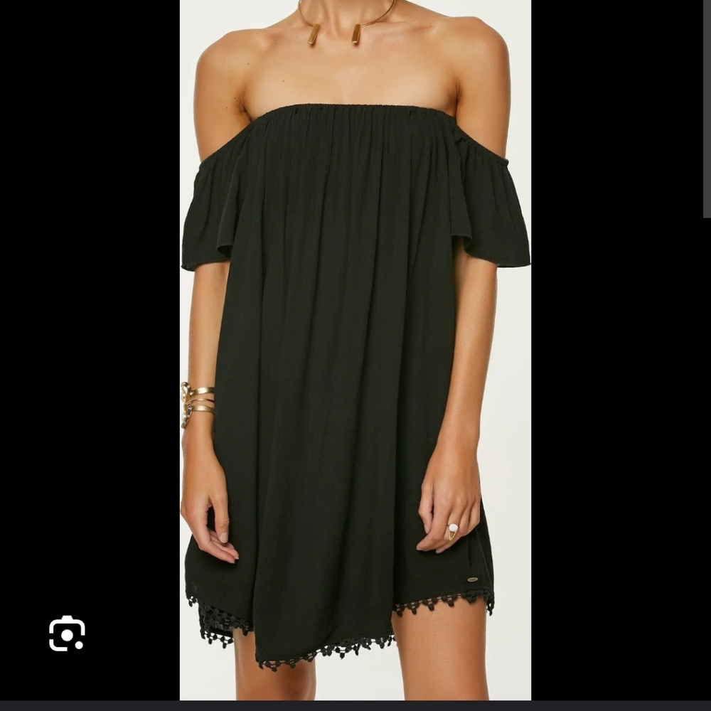 O'Neill off the shoulder dress